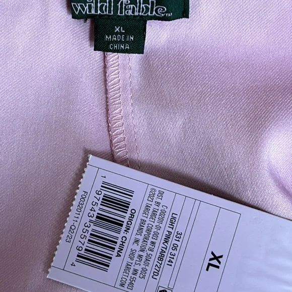 NWT Wild Fable Light Pink High Rise Bodycon Mini Skort - Picture 13 of 13